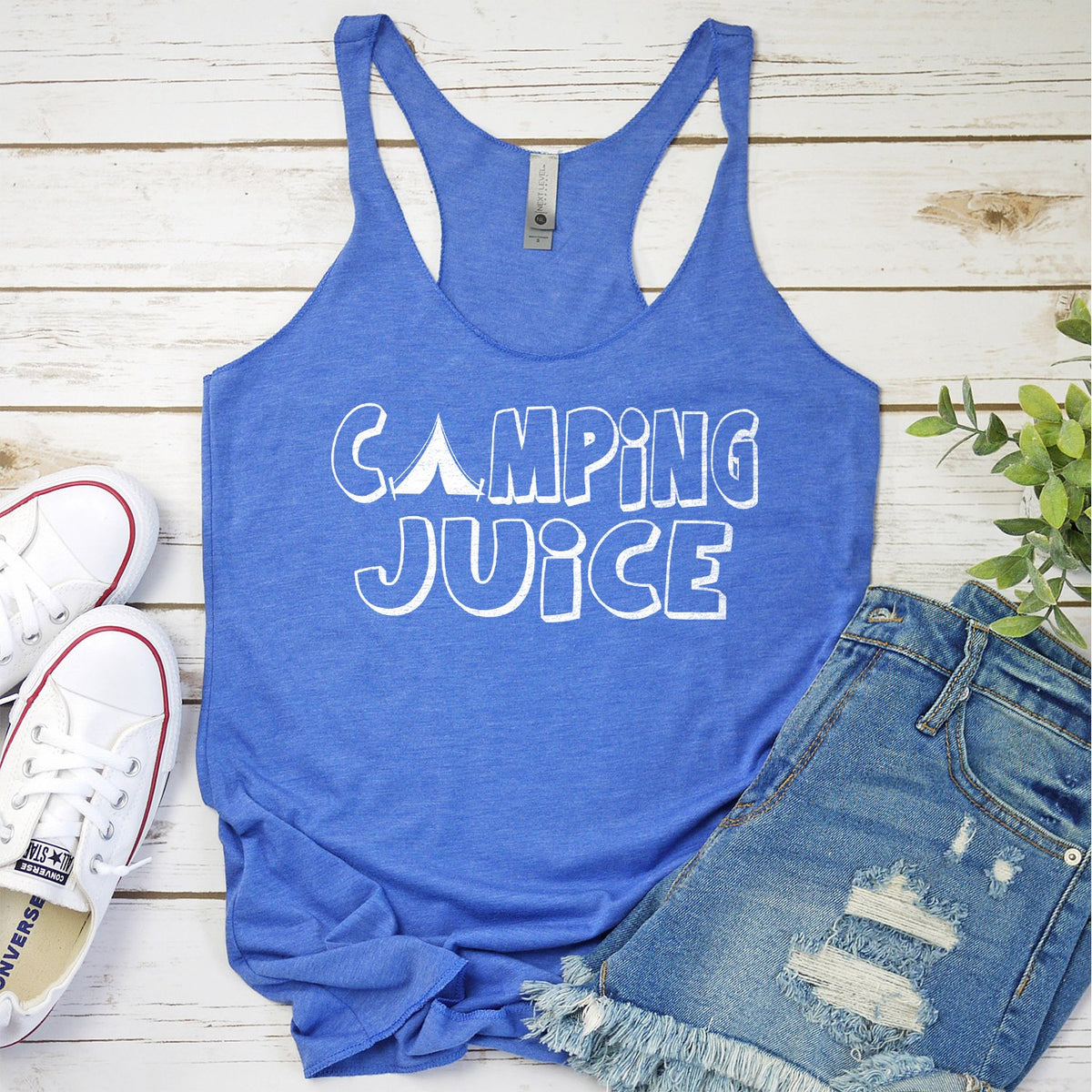 Camping Juice - Tank Top Racerback