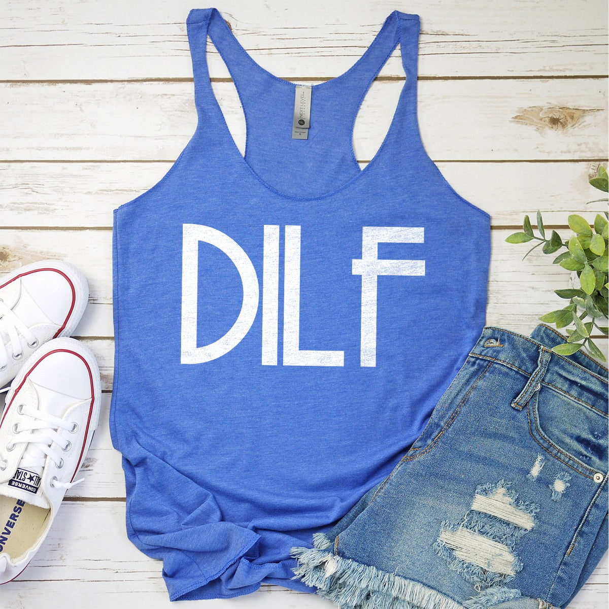 DILF - Tank Top Racerback