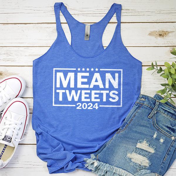 Mean Tweets 2024 - Tank Top Racerback
