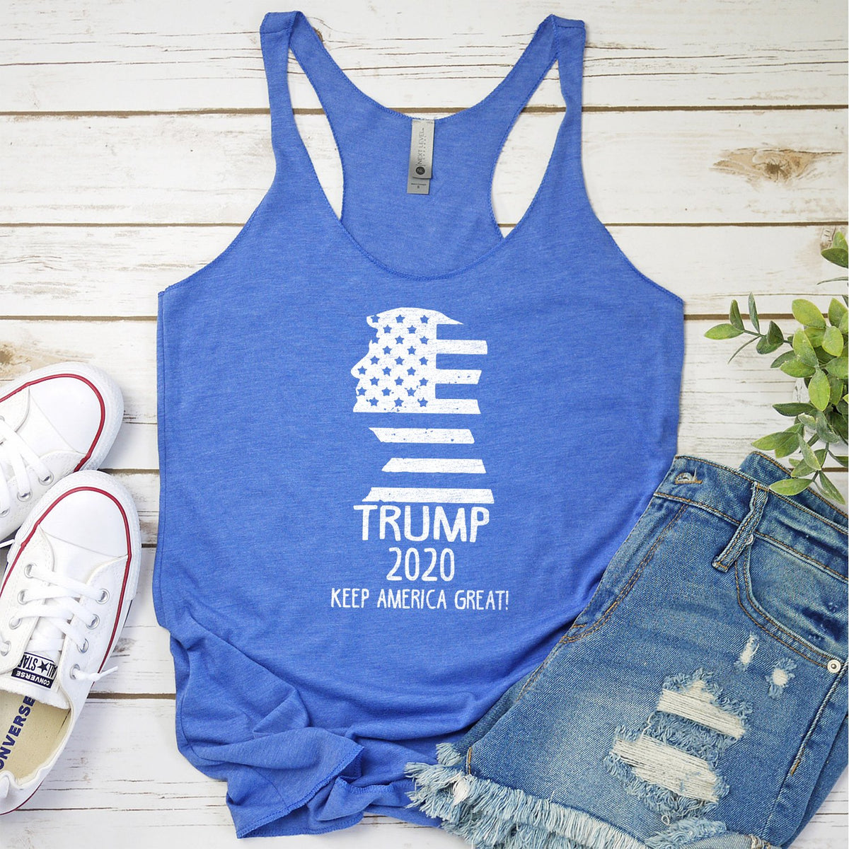 Trump 2020 Keep America Great - Tank Top Racerback