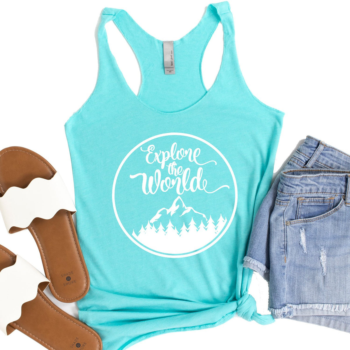 Explore The World - Tank Top Racerback