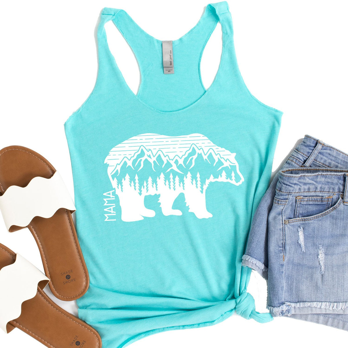 Mama Bear Adventure - Tank Top Racerback