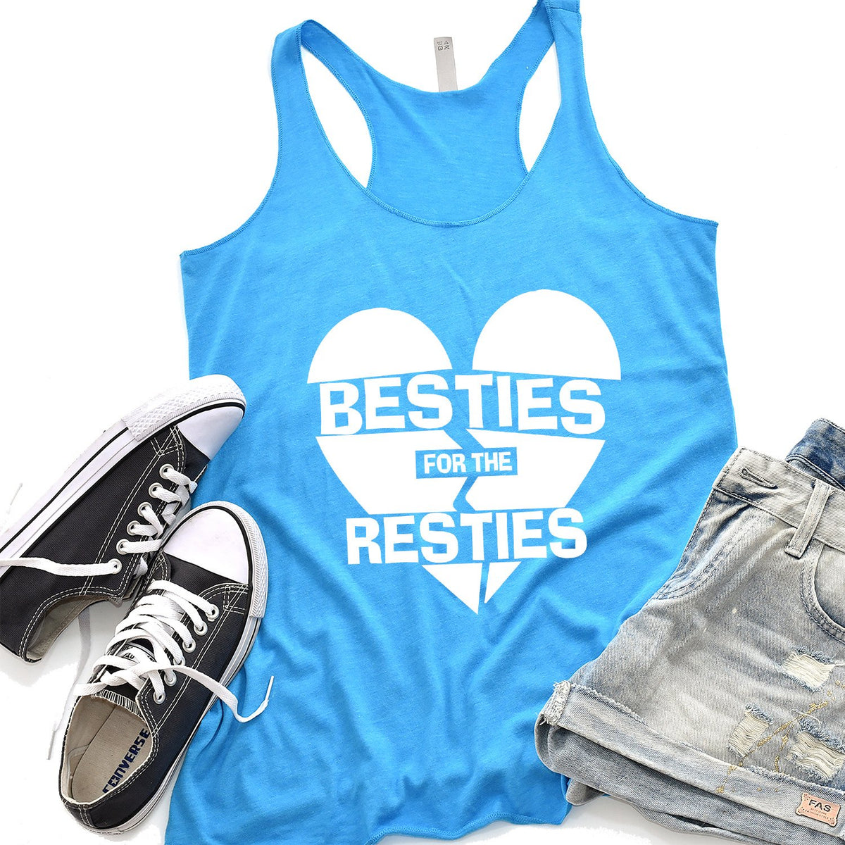 Besties For The Resties - Tank Top Racerback