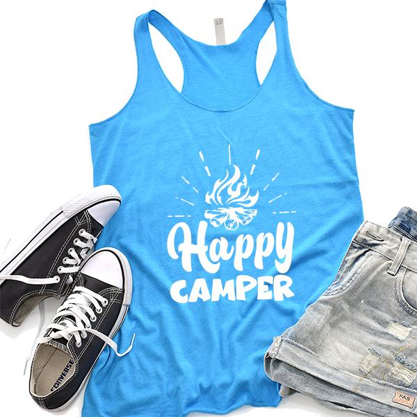 Happy Camper - Tank Top Racerback