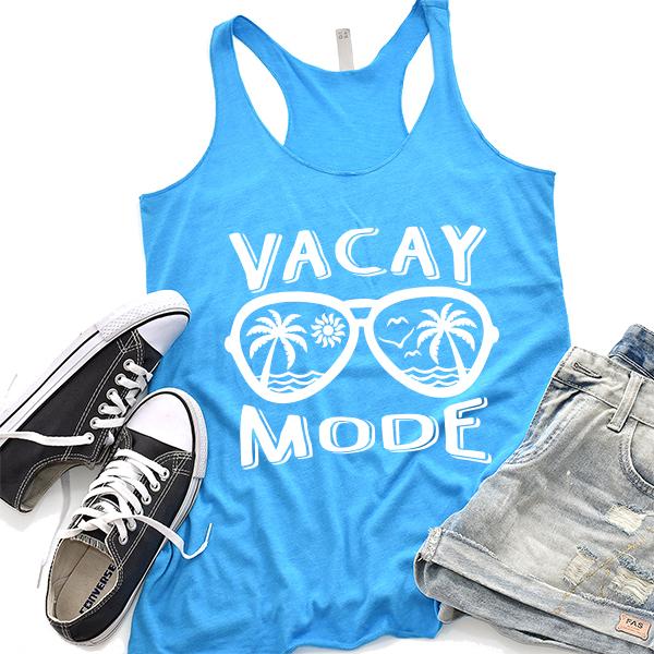 Beach Vacay Mode - Tank Top Racerback