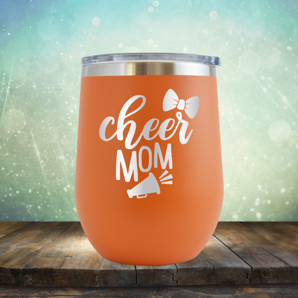 Cheer Mom - Stemless Wine Cup
