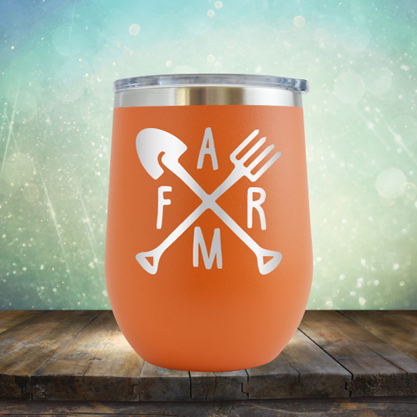 Farm Cross - Stemless Wine Cup