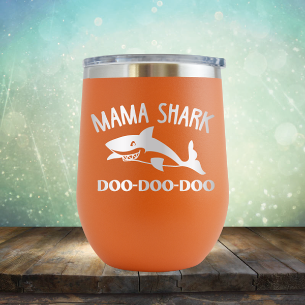 Mama Shark - Stemless Wine Cup