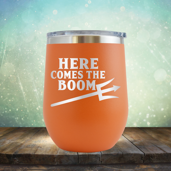Here Comes the Boom - Stemless Wine Cup