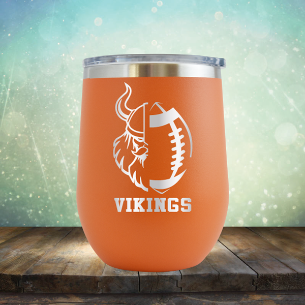 Vikings Minnesota Football - Stemless Wine Cup
