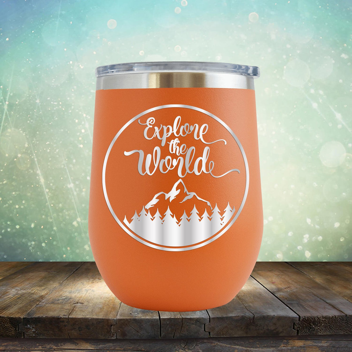 Explore The World - Wine Tumbler