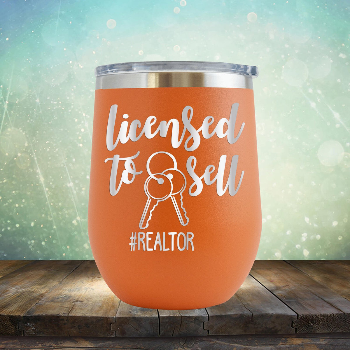 Licensed To Sell - Stemless Wine Cup