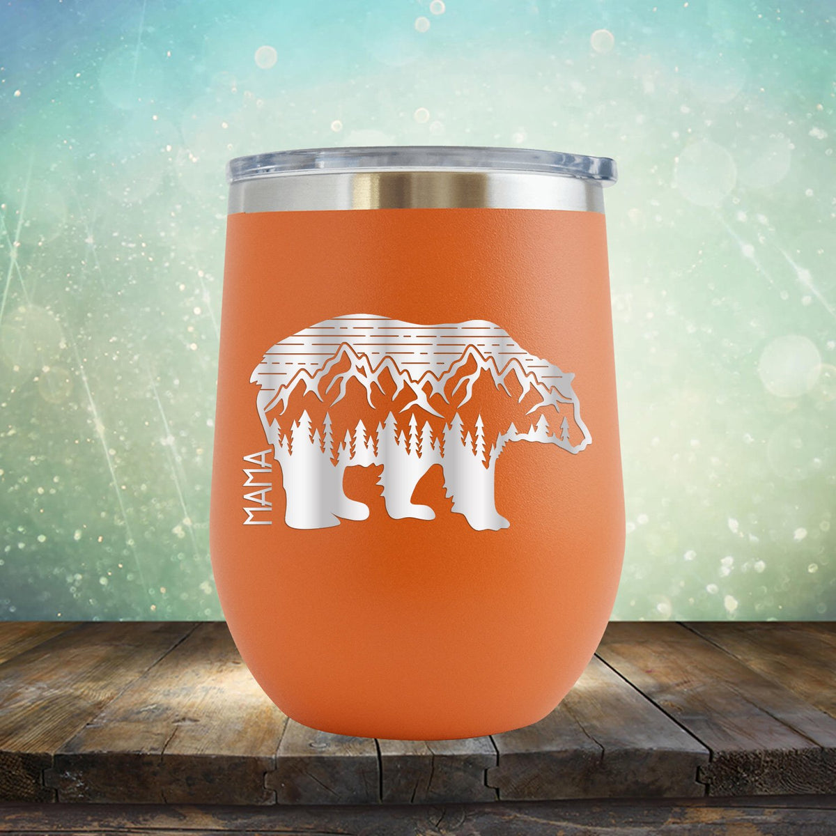 Mama Bear Adventure - Stemless Wine Cup