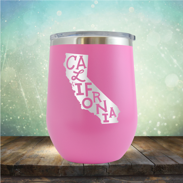California Outline - Stemless Wine Cup