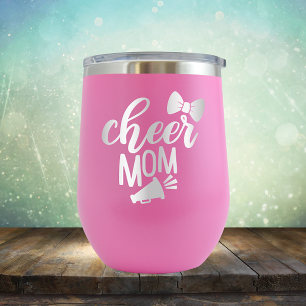 Cheer Mom - Stemless Wine Cup