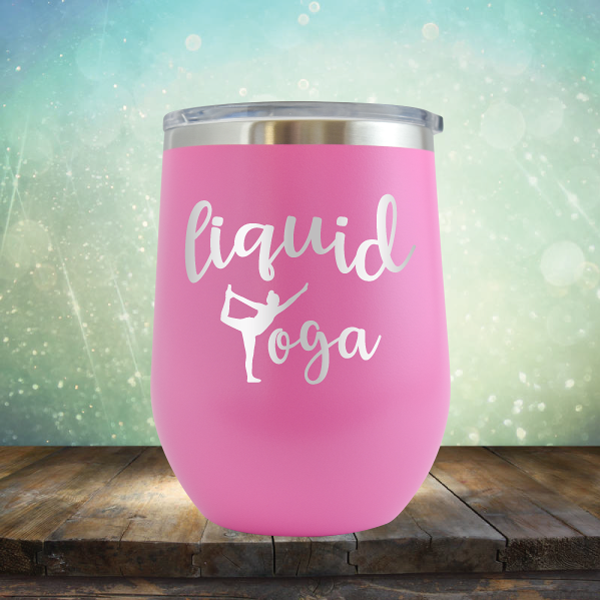 Liquid Yoga - Stemless Wine Cup