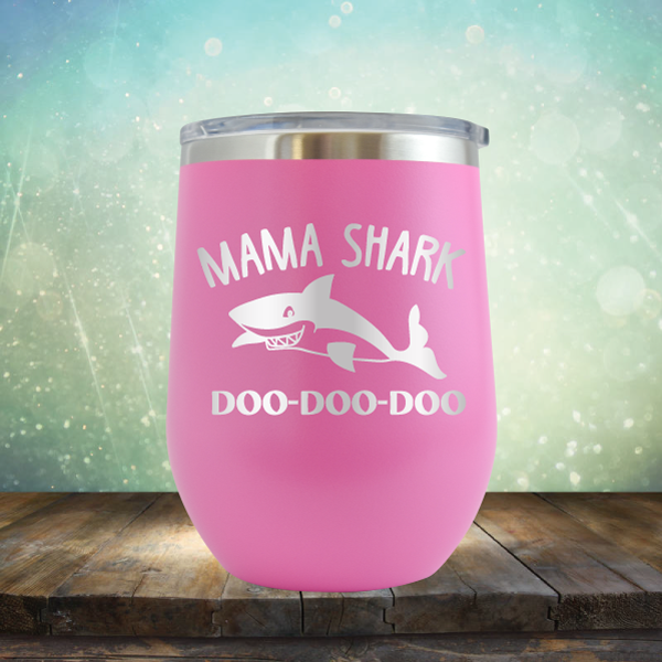 Mama Shark - Stemless Wine Cup
