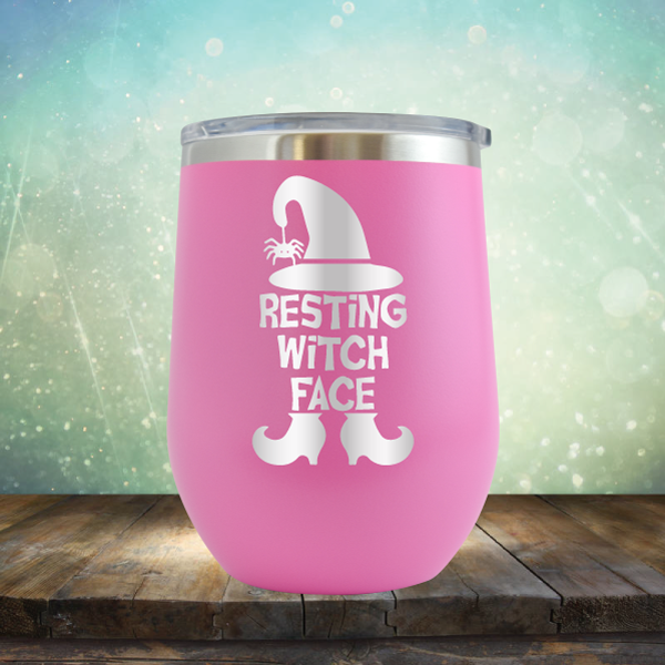 Resting Witch Face - Stemless Wine Cup