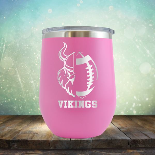 Vikings Minnesota Football - Stemless Wine Cup