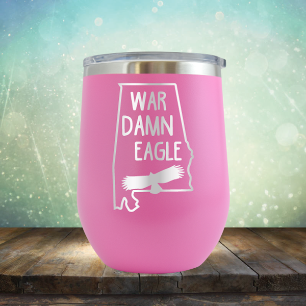 War Damn Eagle - Stemless Wine Cup