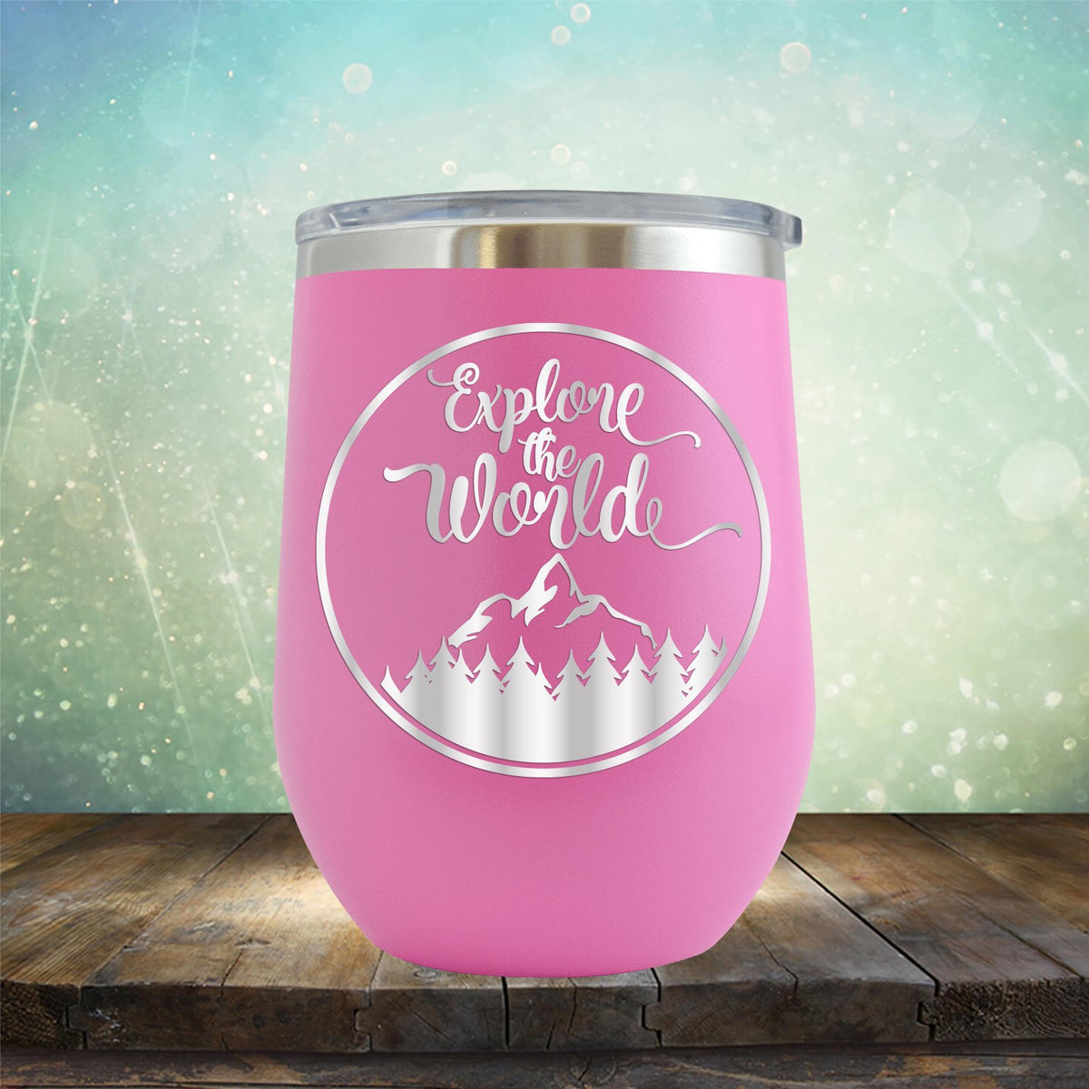 Explore The World - Wine Tumbler