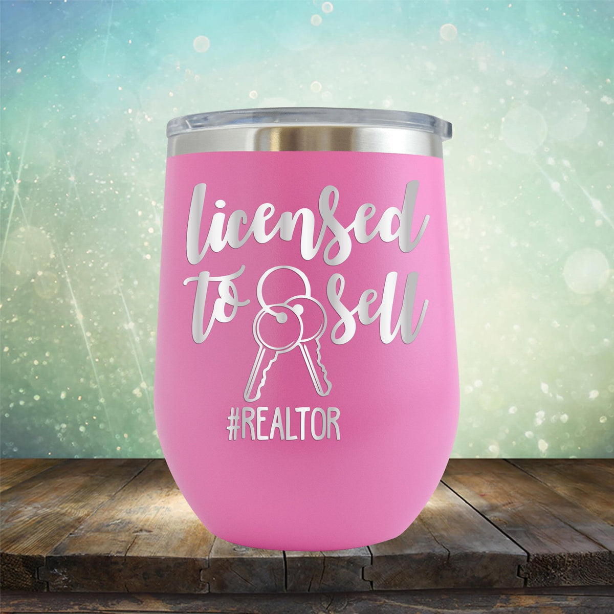 Licensed To Sell - Stemless Wine Cup