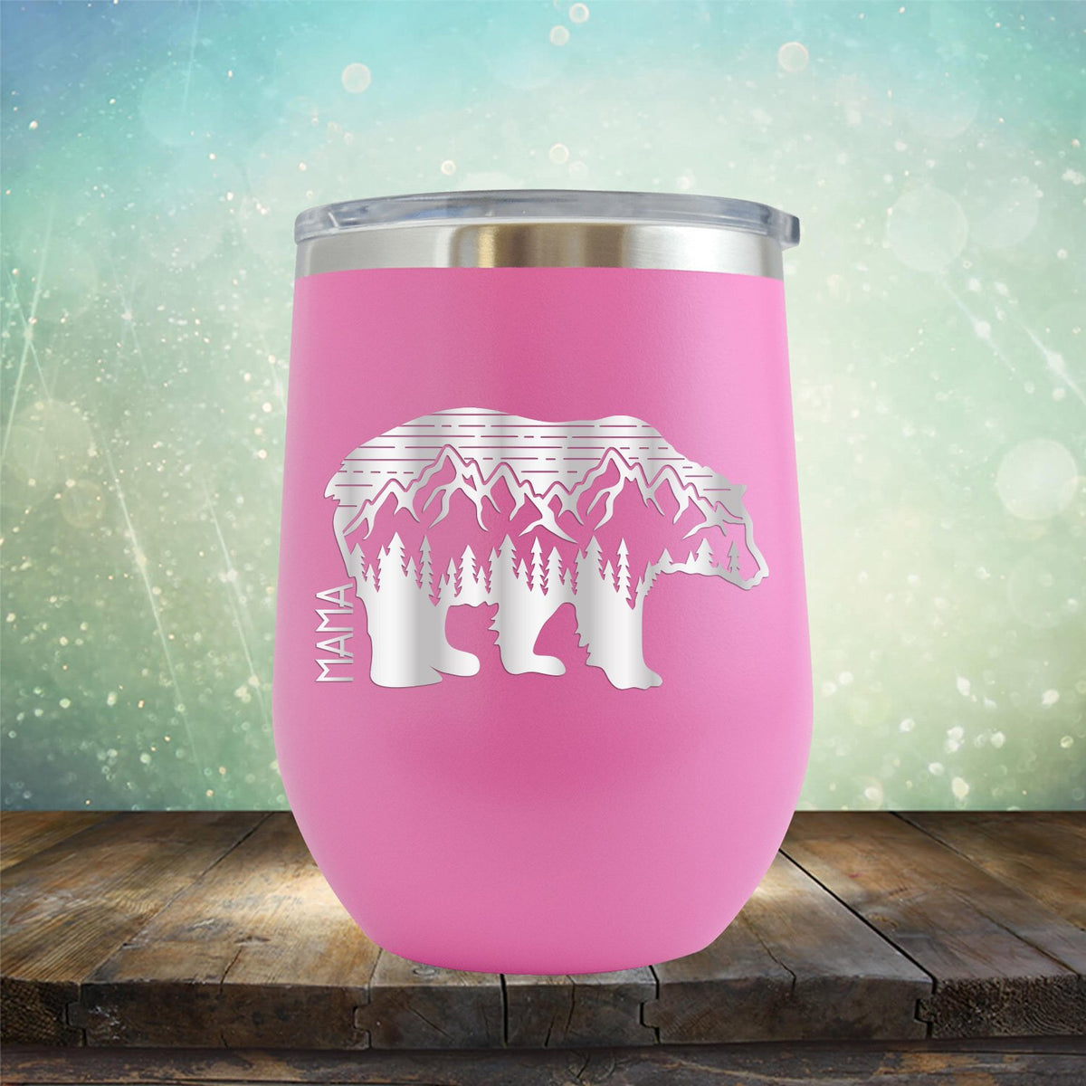 Mama Bear Adventure - Stemless Wine Cup