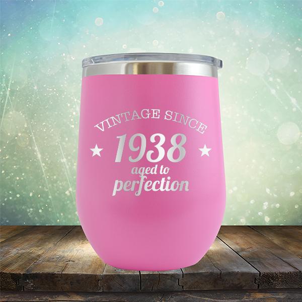 Vintage Since 1938 Aged to Perfection 83 Years Old - Stemless Wine Cup
