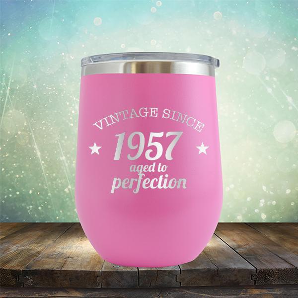 Vintage Since 1957 Aged to Perfection 64 Years Old - Stemless Wine Cup