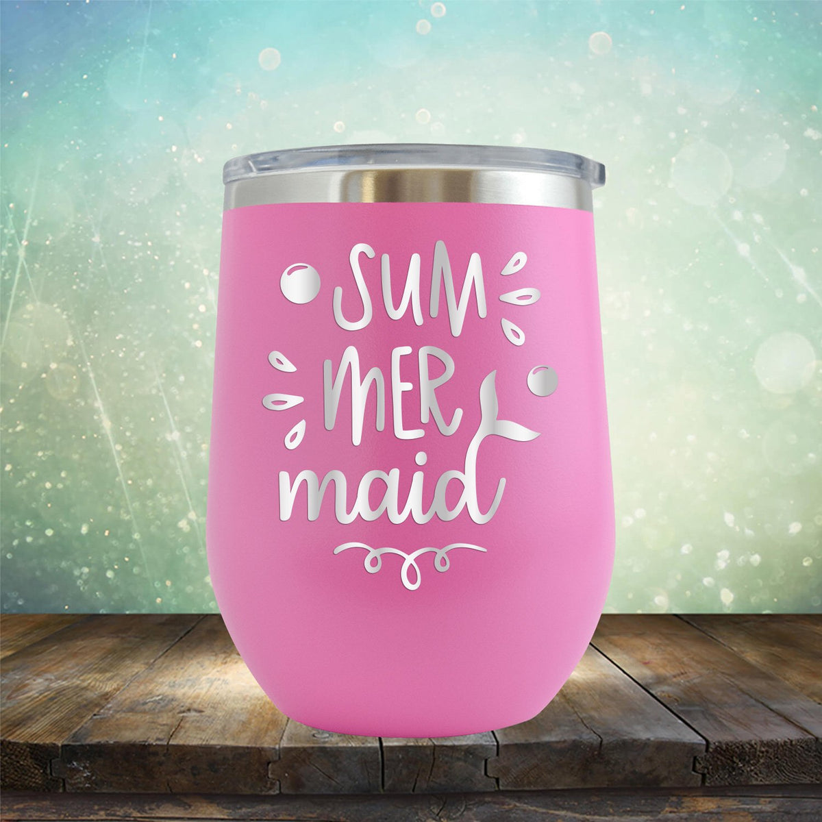Sum Mer Maid - Stemless Wine Cup