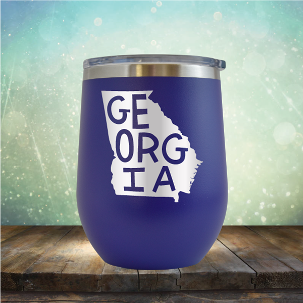 Georgia Outlines - Stemless Wine Cup