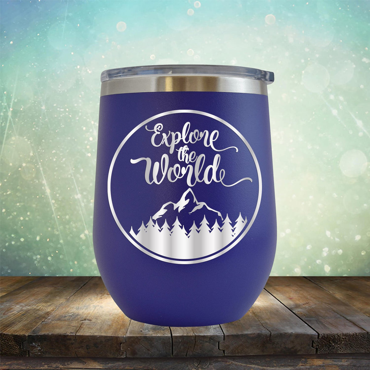 Explore The World - Wine Tumbler