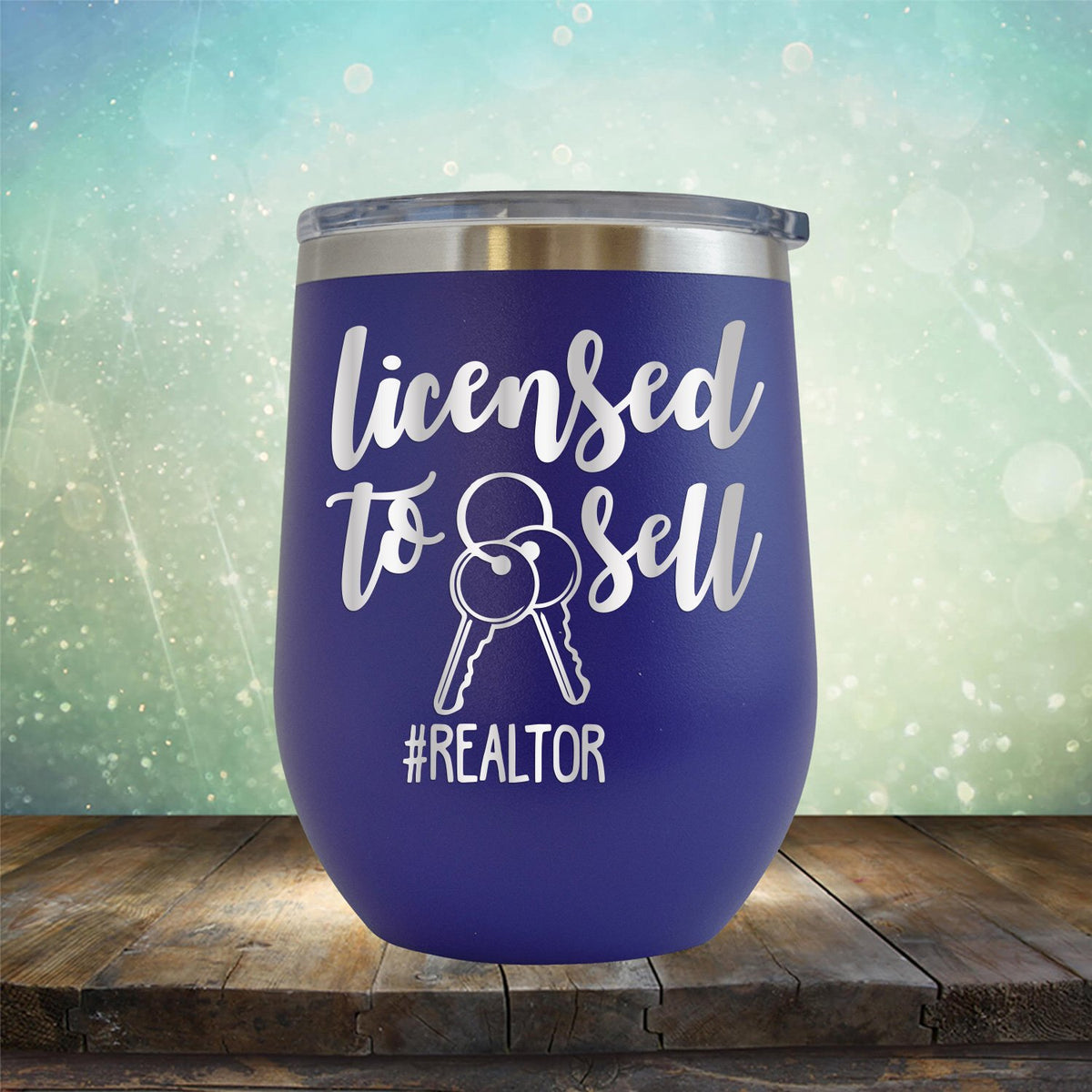 Licensed To Sell - Stemless Wine Cup