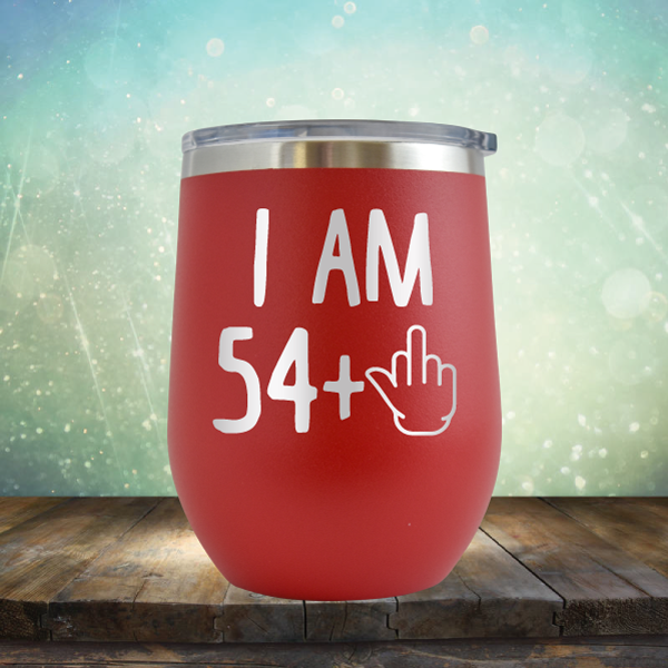 I Am 54 plus 1 - Stemless Wine Cup