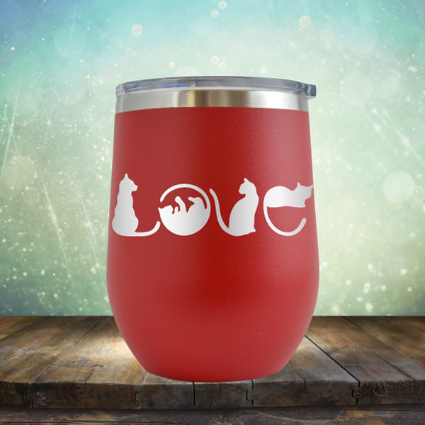 Cat Love - Stemless Wine Cup