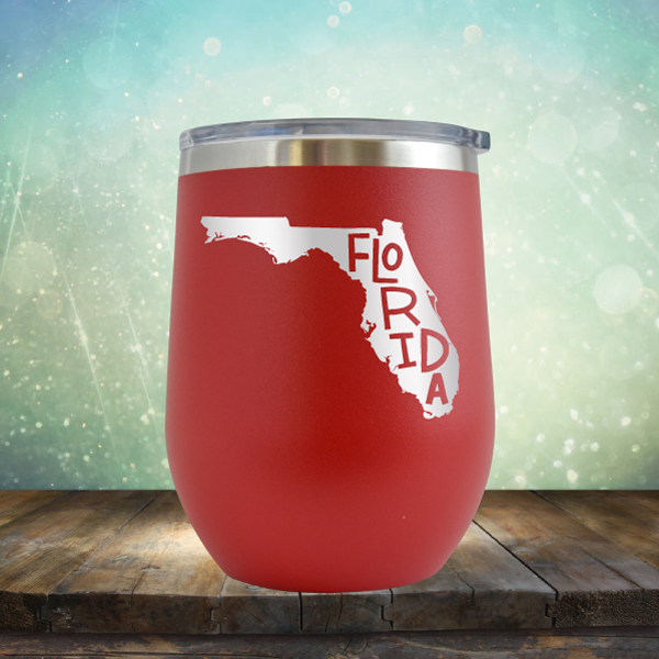 Florida Outline - Stemless Wine Cup