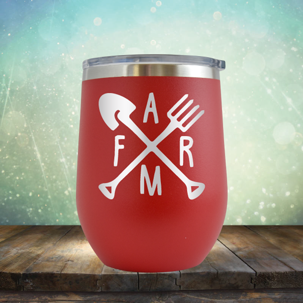 Farm Cross - Stemless Wine Cup