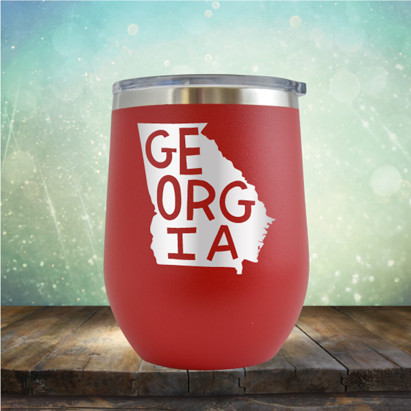 Georgia Outlines - Stemless Wine Cup
