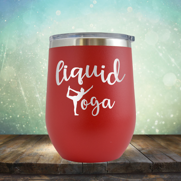 Liquid Yoga - Stemless Wine Cup