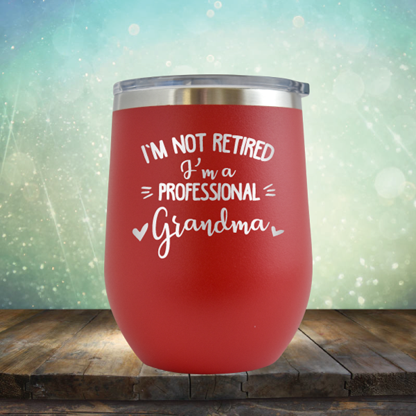 Professional Grandma - Stemless Wine Cup