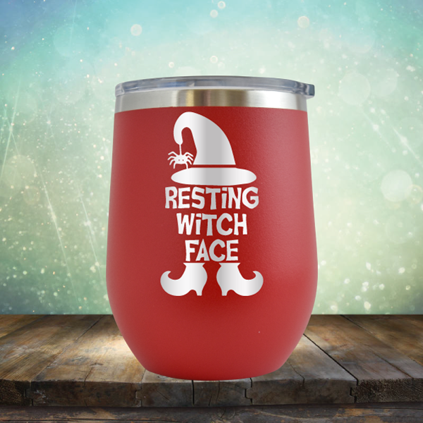 Resting Witch Face - Stemless Wine Cup