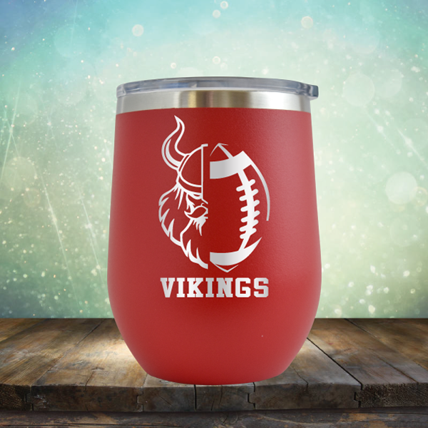 Vikings Minnesota Football - Stemless Wine Cup