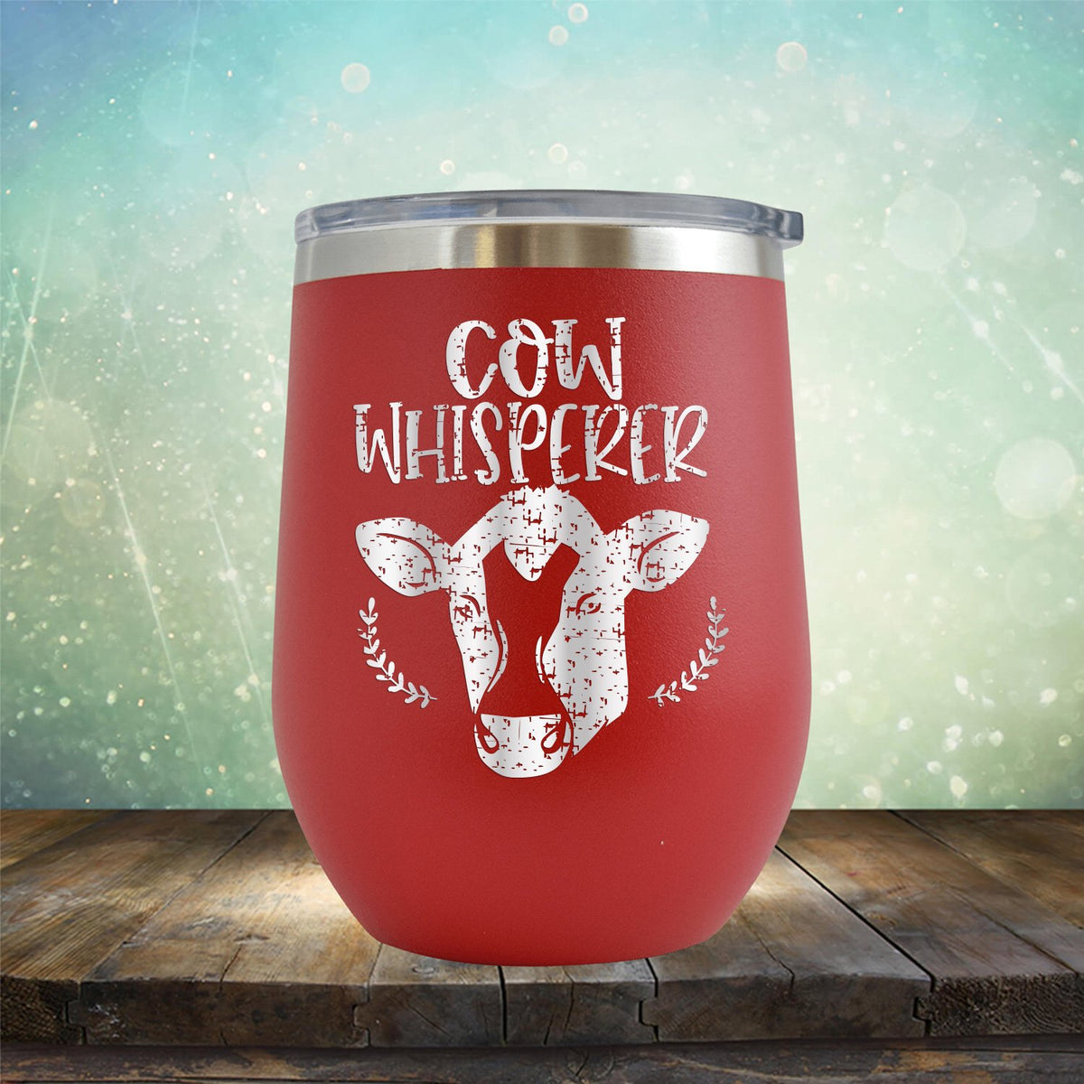 Cow Whisperer - Wine Tumbler