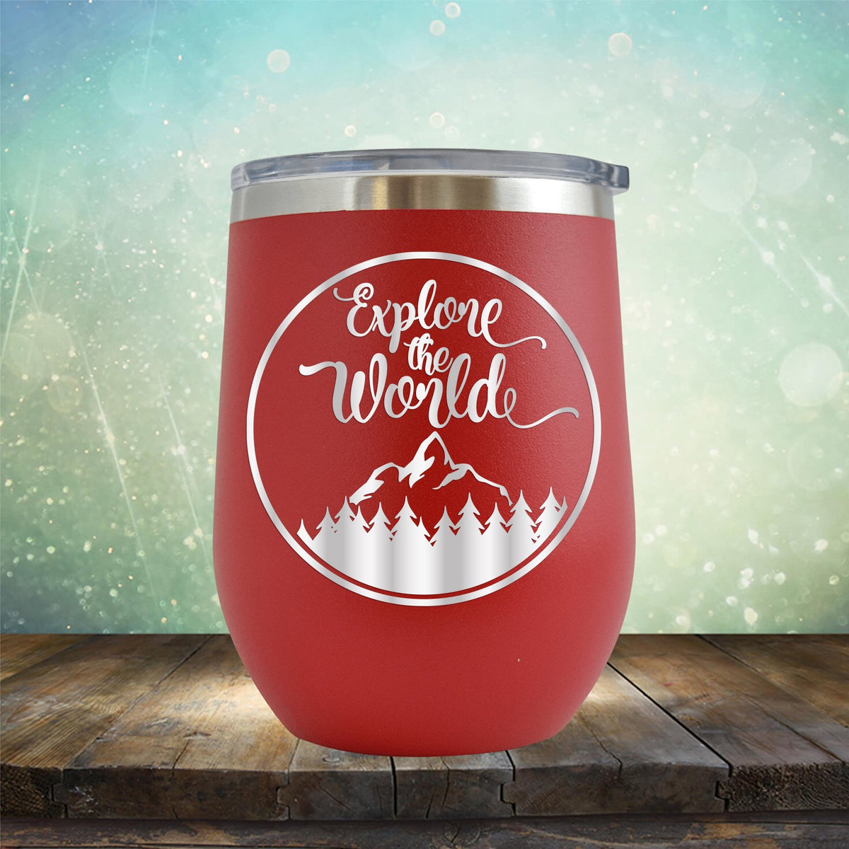 Explore The World - Wine Tumbler