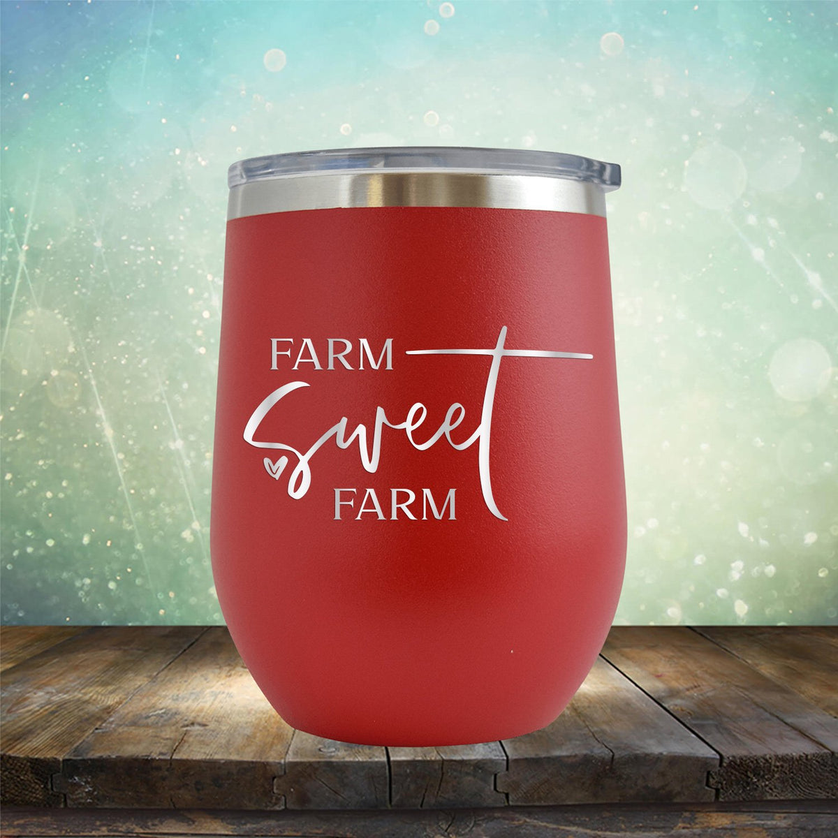 Farm Sweet Farm - Stemless Wine Cup