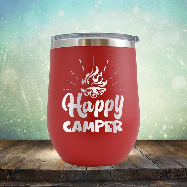 Happy Camper - Stemless Wine Cup