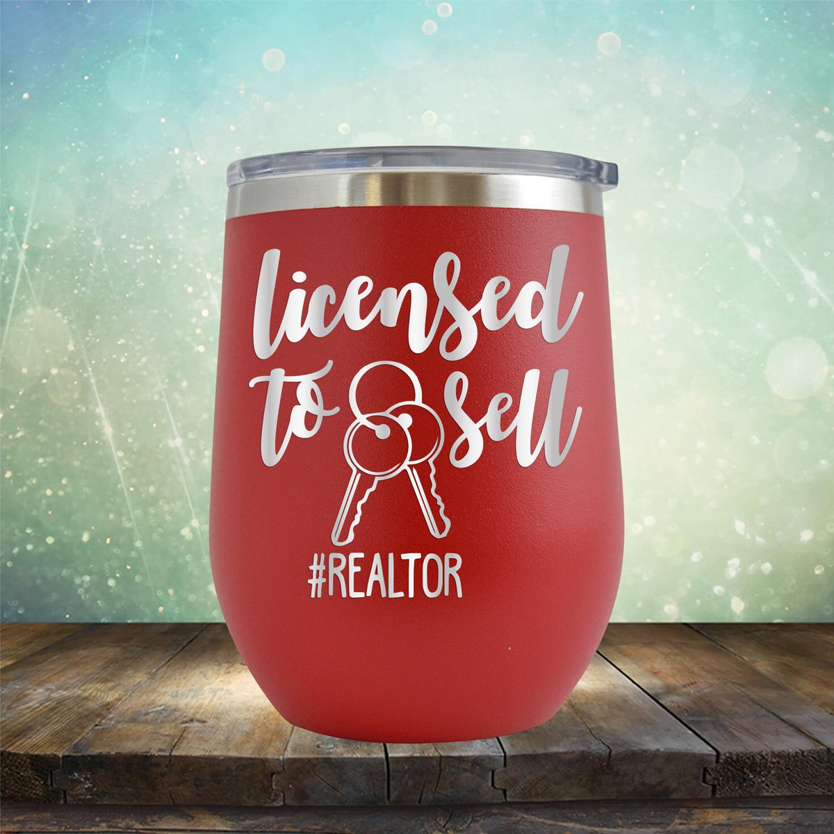 Licensed To Sell - Stemless Wine Cup