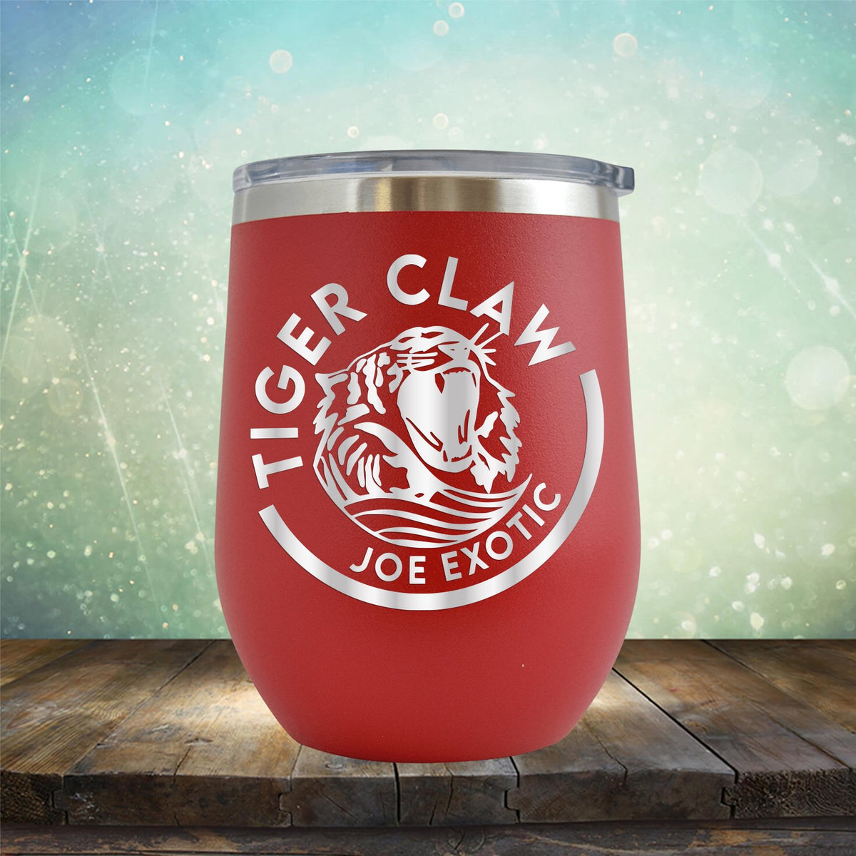 Tiger Claw Joe Exotic - Stemless Wine Cup