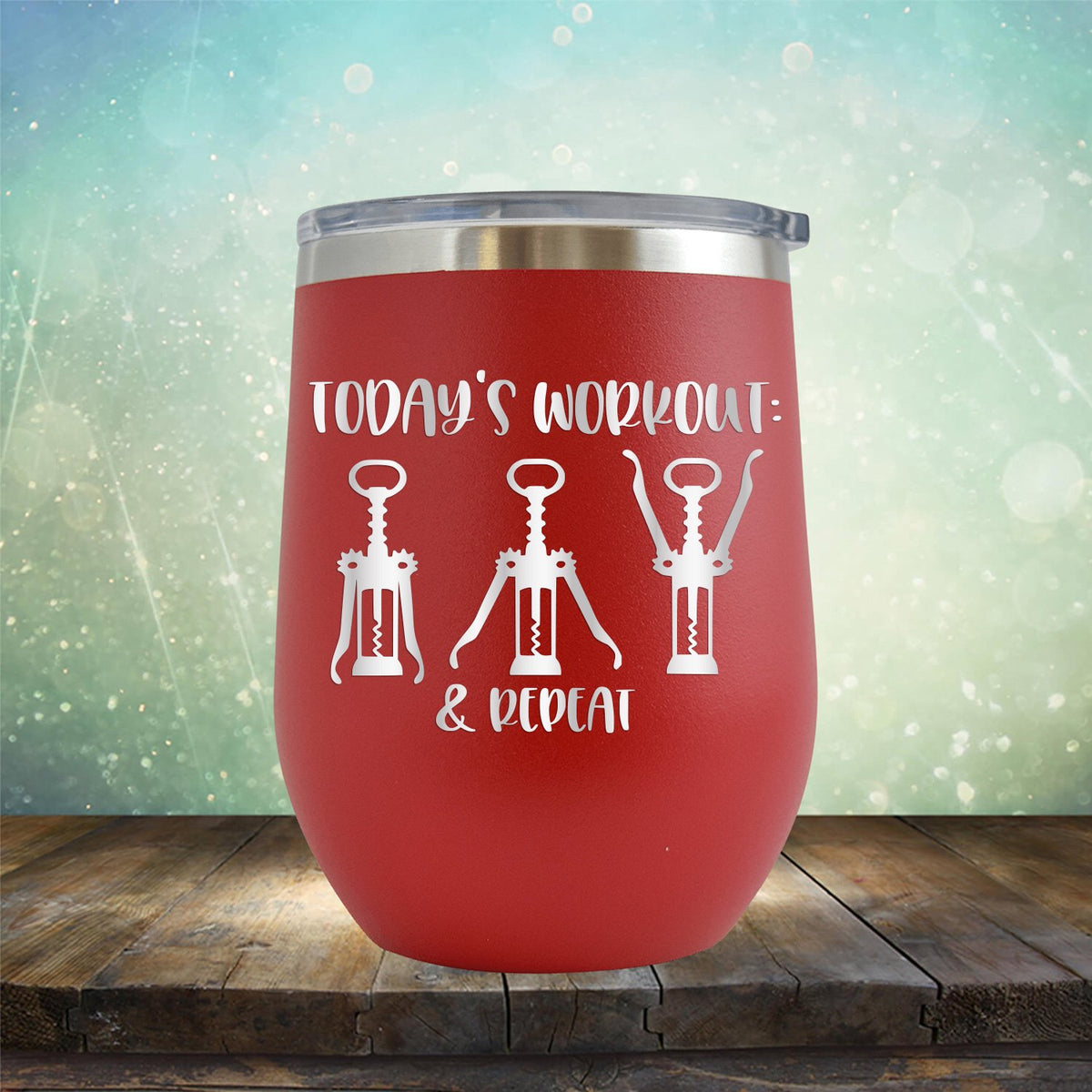 Today&#39;s Workout: Wine &amp; Repeat - Stemless Wine Cup
