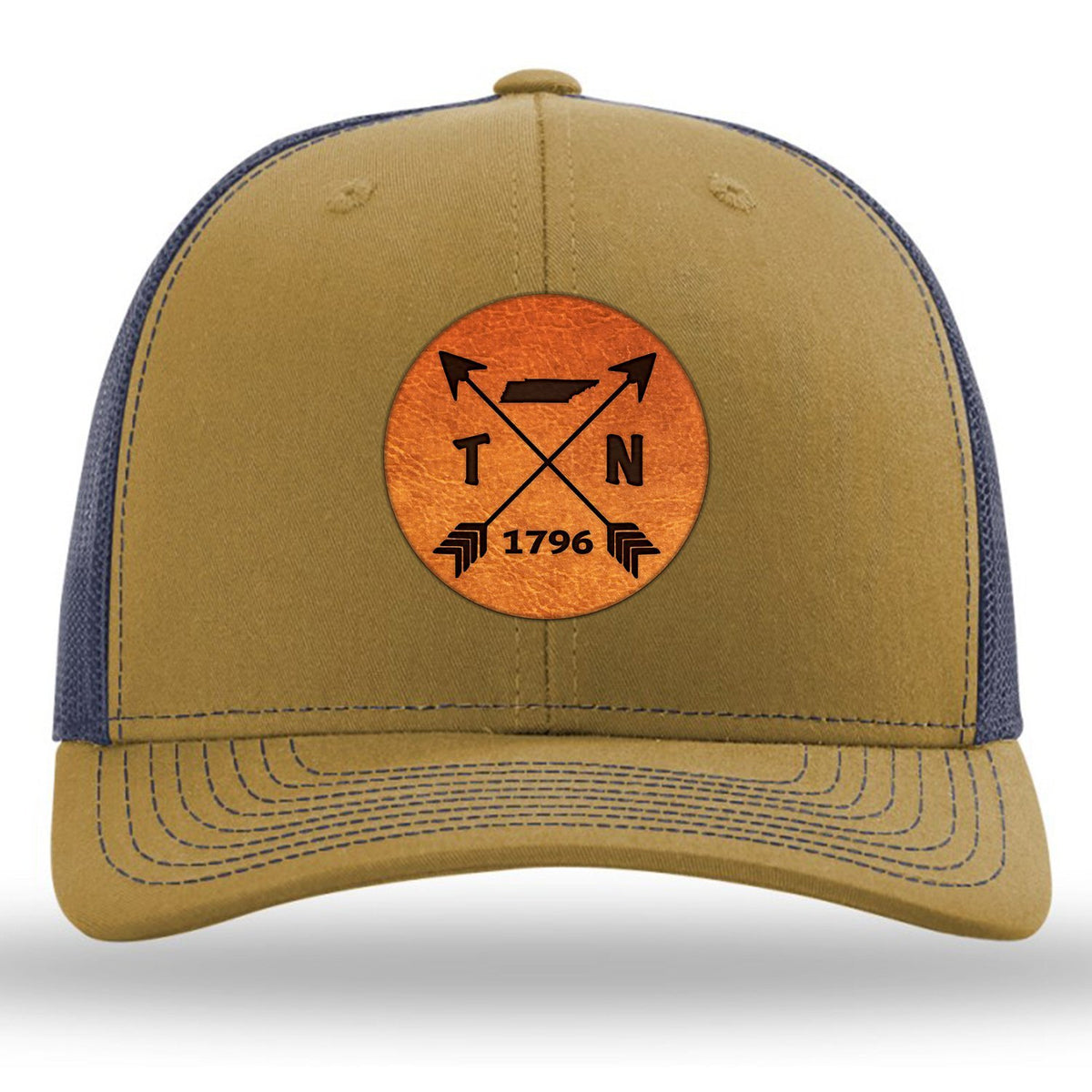 Tennessee State Arrows - Leather Patch Trucker Hat